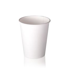 90mm 12oz Single Wall Hot Cup - White | Oji Foodservice