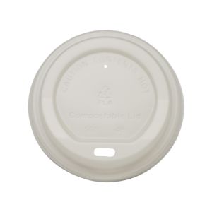 White - 80mm - Dome PLA Lid