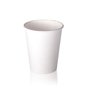 12oz Single Wall Hot Cup - White