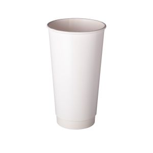 White - 90mm 20oz - Double Wall Hot Cup